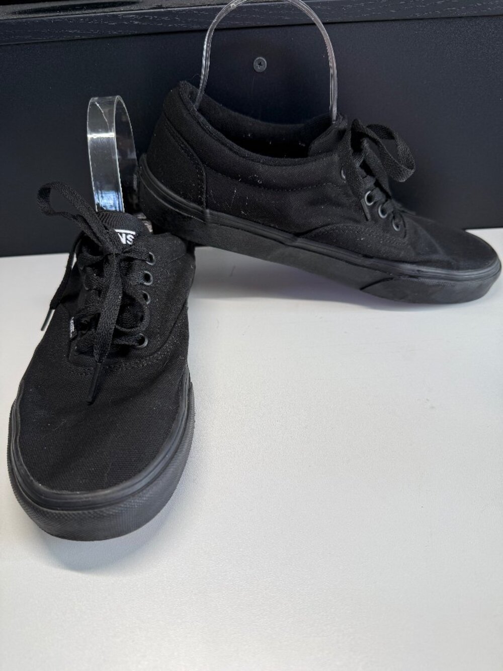 Vans Mens Atwood Triple Blac Lace Up Low Top Sneaker Size 8 1/2